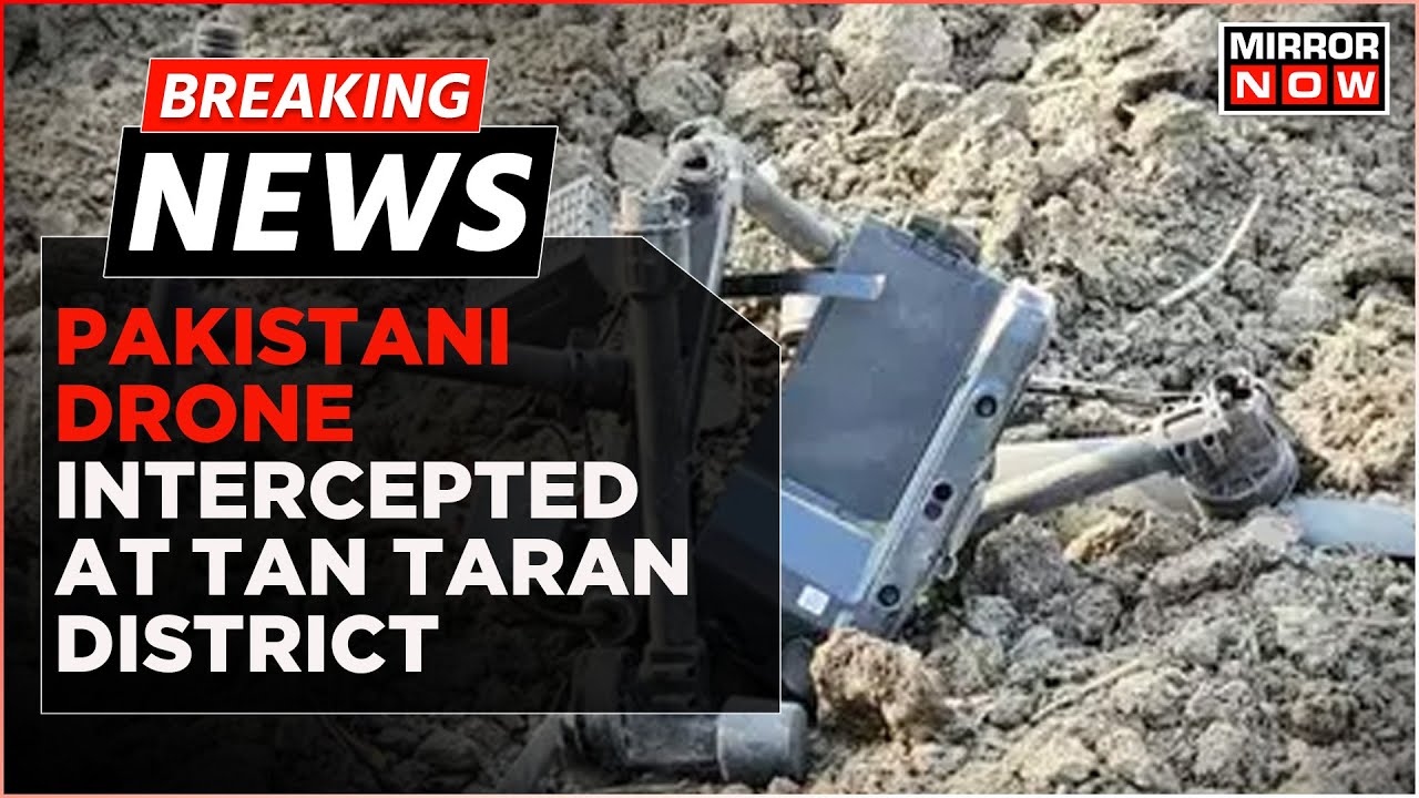 Breaking News | Pakistani Drone Intercepted At Tan Taran District In Punjab | Latest Update