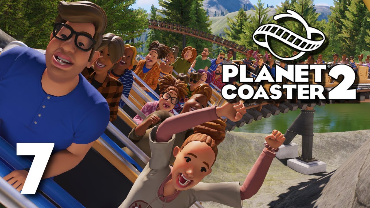 Planet Coaster 2- Ep 7- COASTER SCENERY
