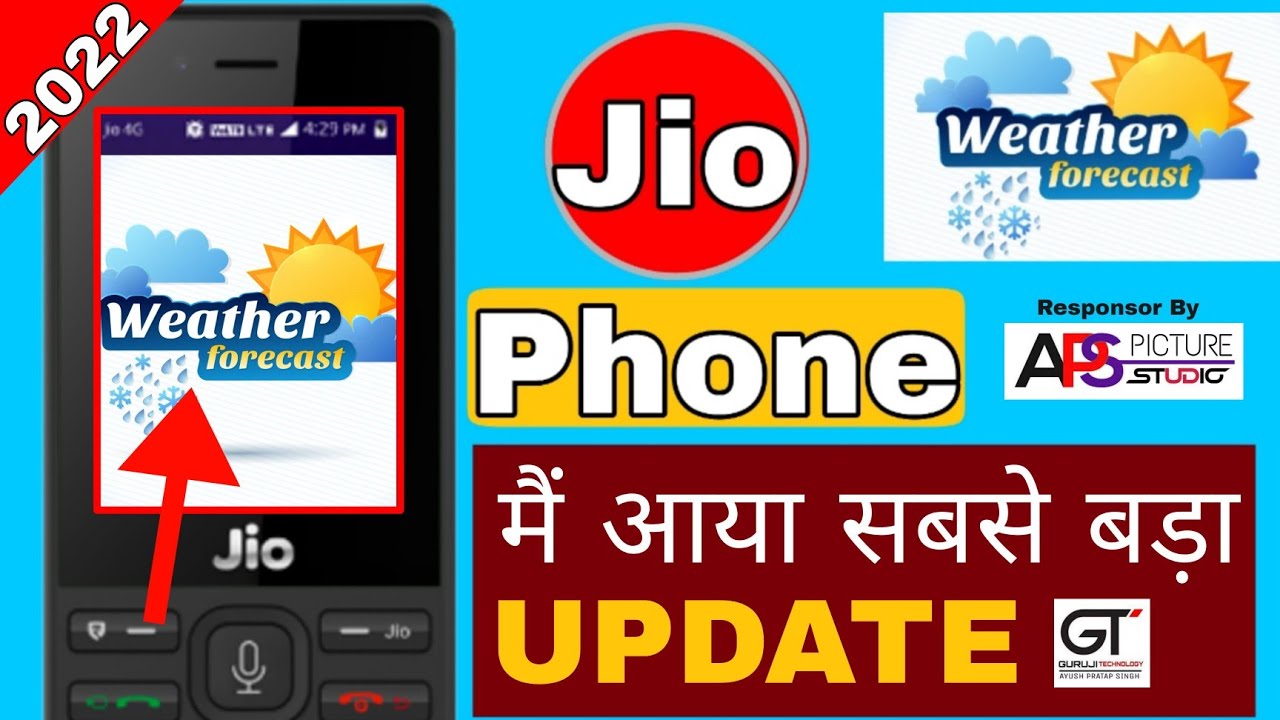 How to Check Weather on Jio Phone !! Jio Phone Latest Big Update 2022