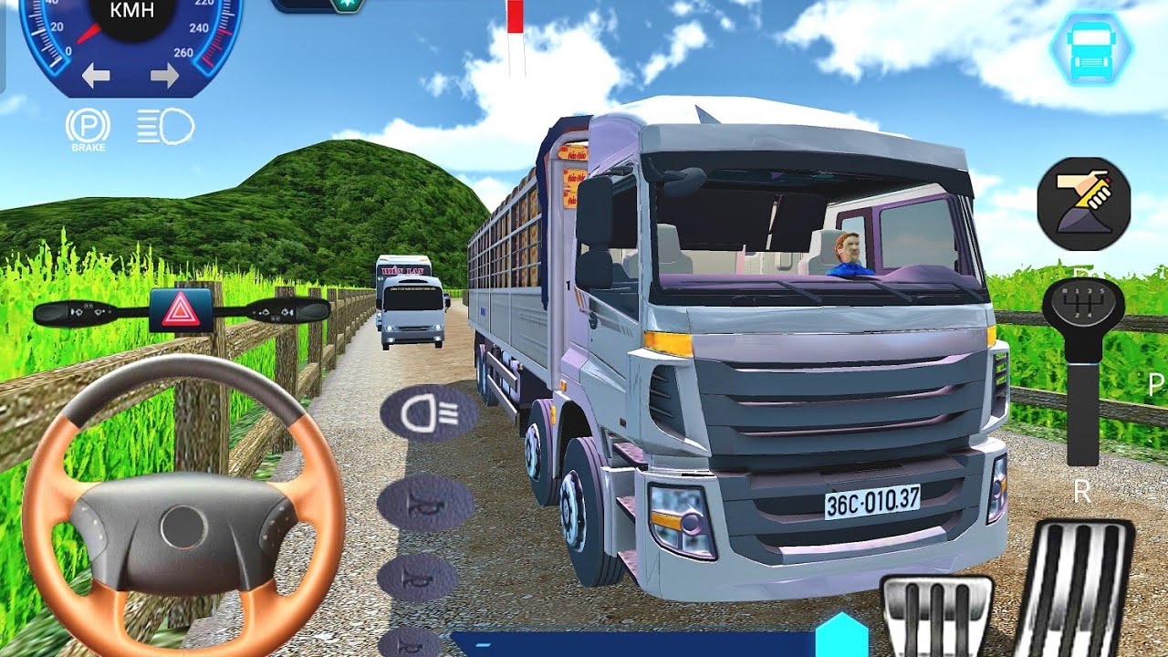New Update! 🚛 Exploring the Beautiful Countryside in Minitruck Simulator Vietnam Gameplay