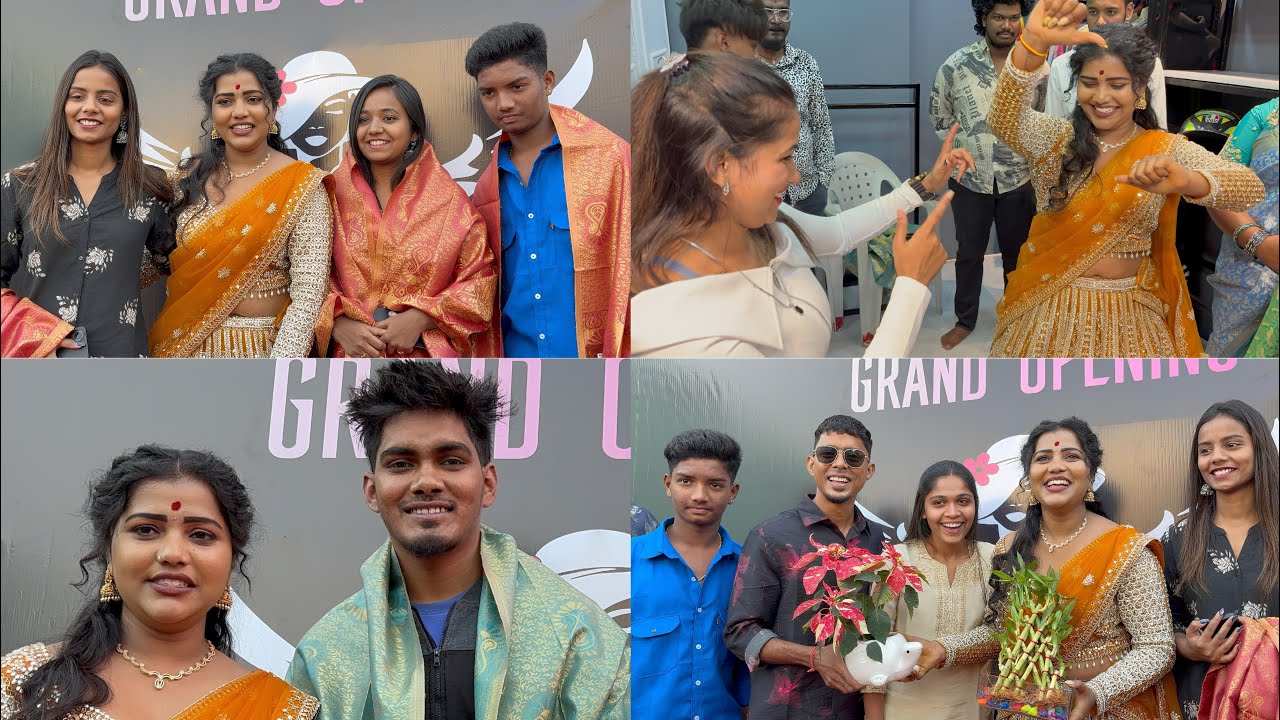 Pareshan Boys Team Halchal at Insta Fame Keerthi Priya Ladies wear Fashion Zone Shop Opening #viral 