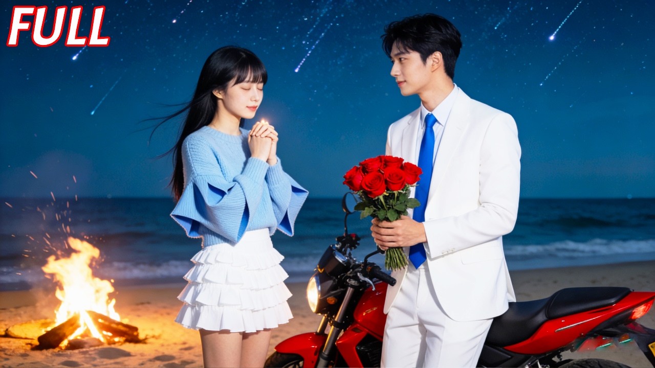 La chica pide a una estrella fugaz un novio guapo🌠Al abrir los ojos,un CEO apuesto le ofrece flores💘