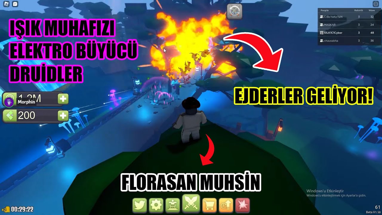 ROBLOX BOYUT SAVUNUCULARI 2! GELİŞMİŞ TEKNOLOJİK SAVUNMA! CyberRulz Mekiple Roblox Oynuyor