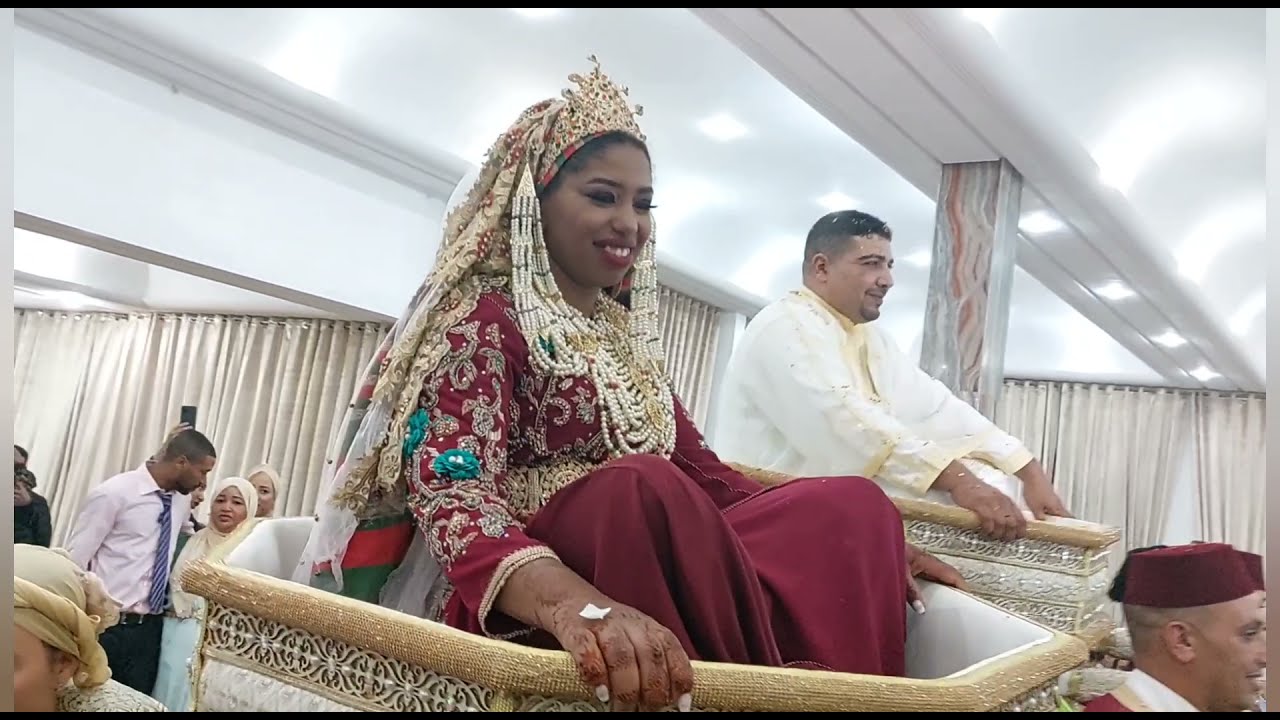 حفل زفاف بنت الطباخة السعدية العلوي كتشارك معاكوم فرحتها ببنتها،🤩🥳🥳💃