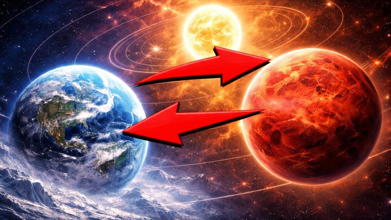 ¿Qué pasaría si la Tierra y Marte intercambiaran sus órbitas?