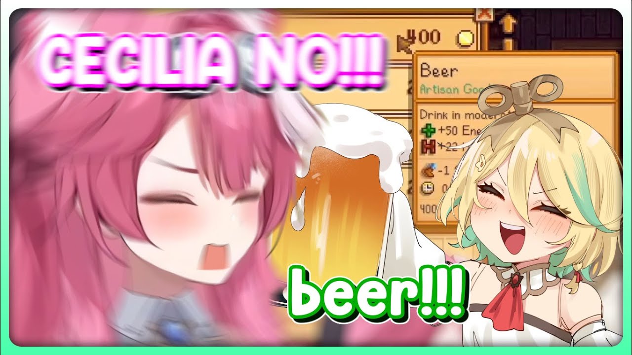 Cecilia's German Blood Kicks In When She Sees a Beer, Meanwhile Raora :