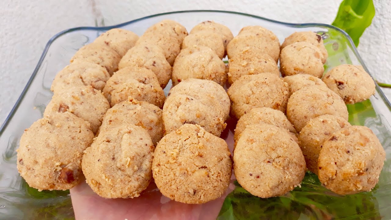 كوكيز البندق او البوفريوة cookies au noisettes