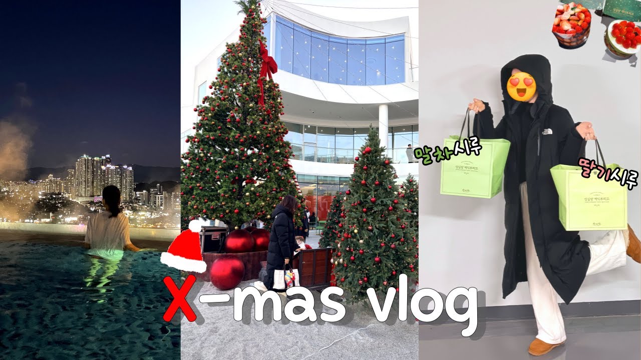 🎄-𝙢𝙖𝙨 𝙫𝙡𝙤𝙜. 일출보러오세요✨영덕, 포항, 대구, 대전 찍고❗️맛집 뿌시고 성심당 딸기&말차시루