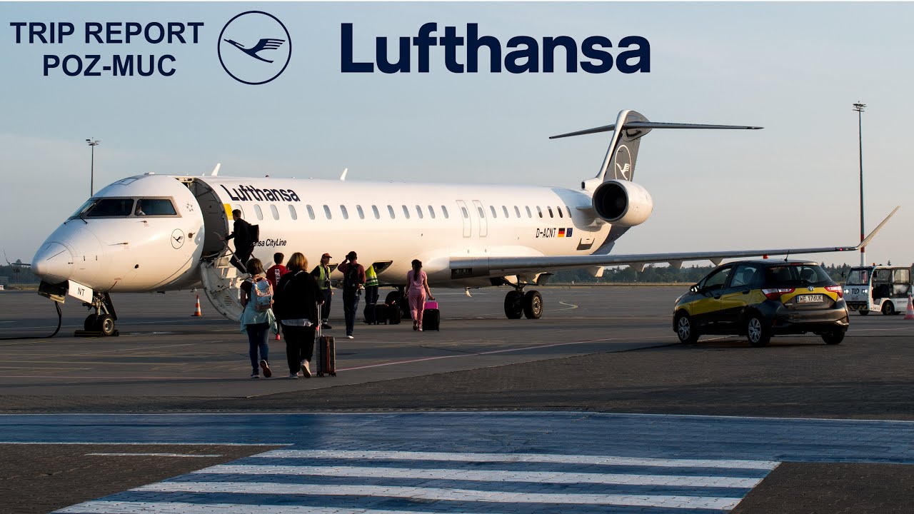Trip report |  Lufthansa CityLine | Poznan-Munich | Bombardier CRJ900 | Economy class