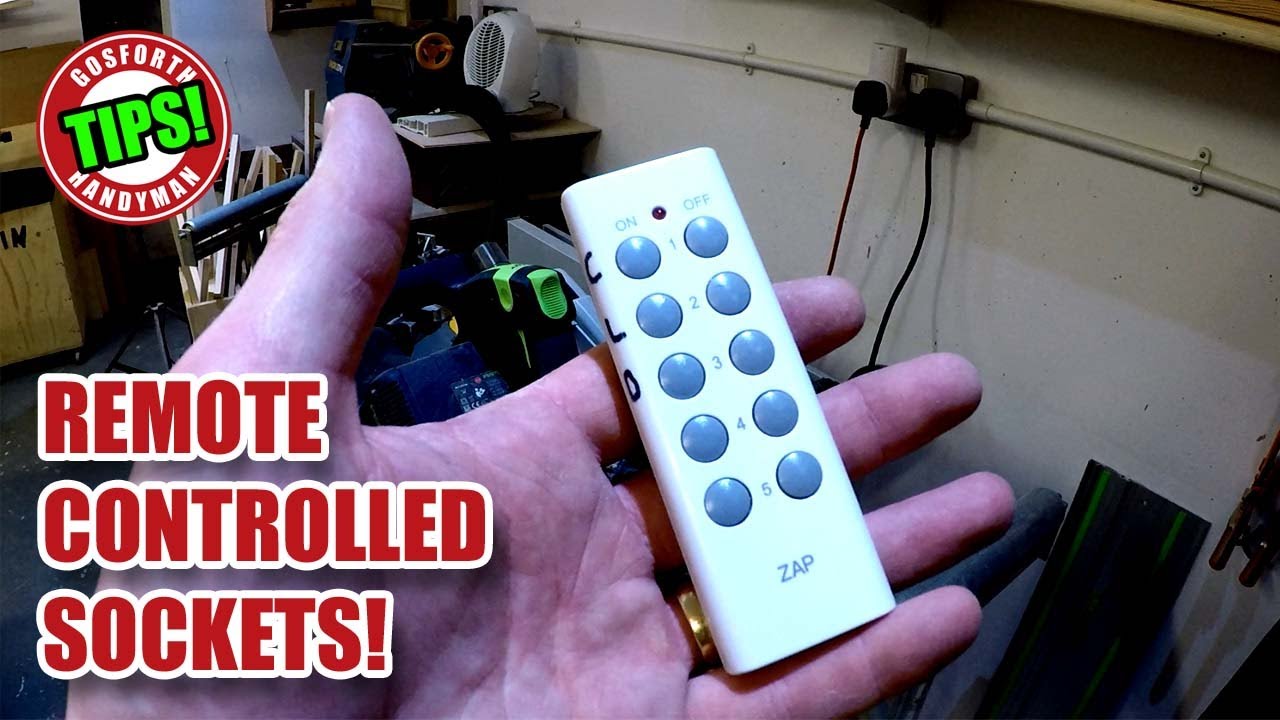 Remote Controlled Sockets in a Workshop & Shop Update