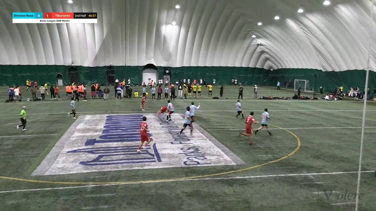 Retas League 2026 Winter - Division Rusa vs Tiburones