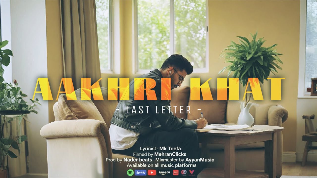 AAKHRI KHAT - TEEFA | URDU STORYTELLING RAP SONG