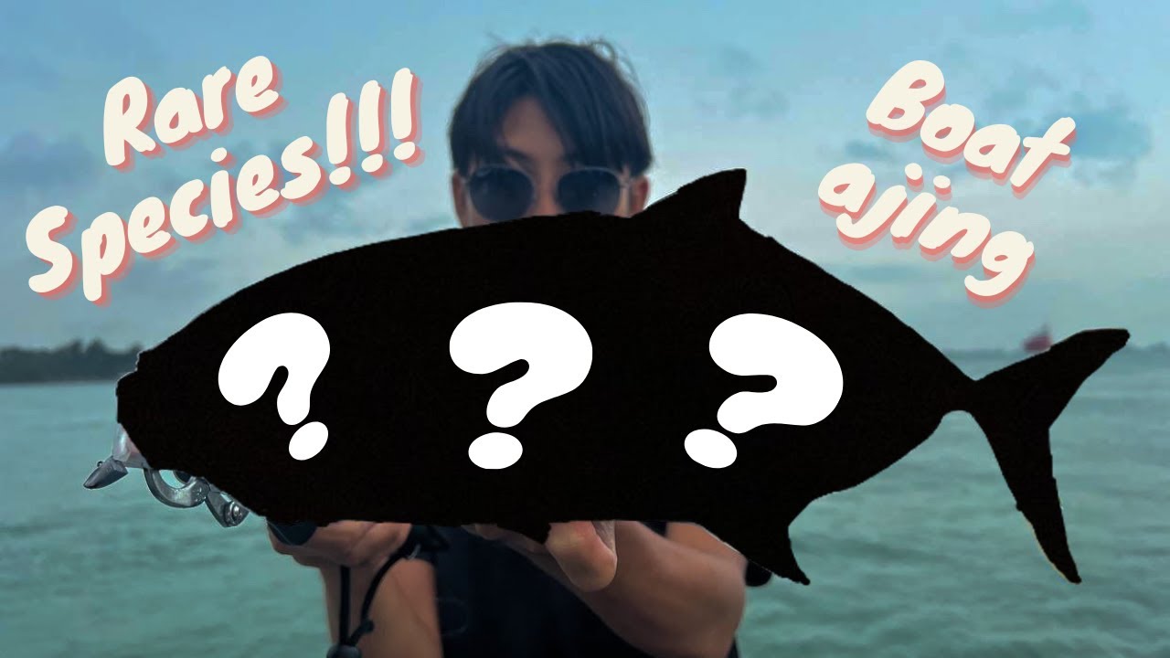 Boat Ajing | Rare Species and More! | Singapore Southern Waters Fishing