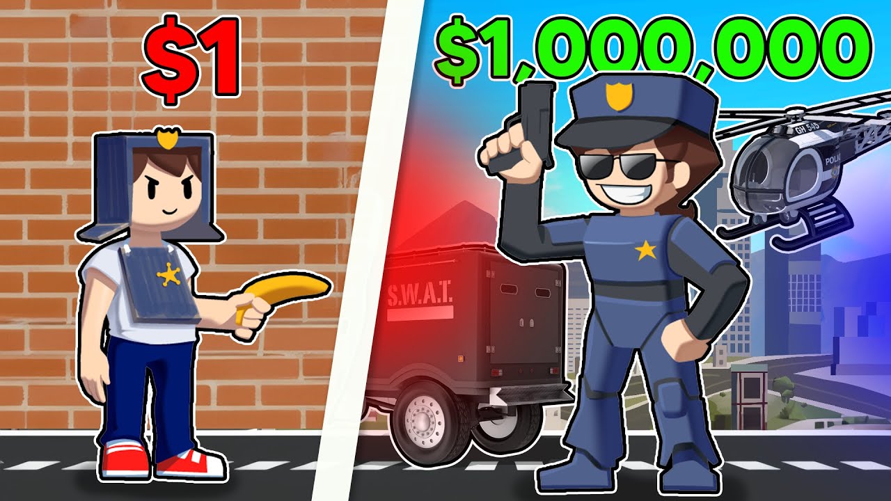 Полиция за 1 доллар и за 1 000 000 долларов в GTA 5!