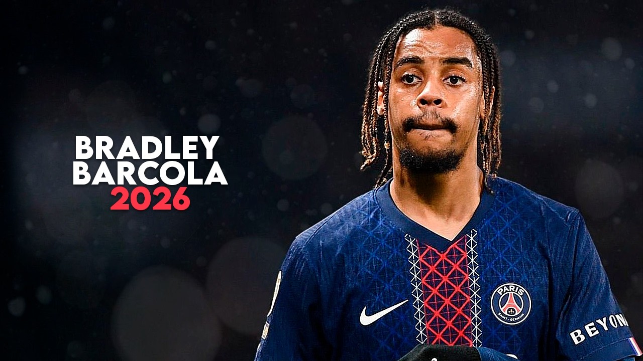 Bradley Barcola 2026 - World Class Skills, Goals & Assists | HD
