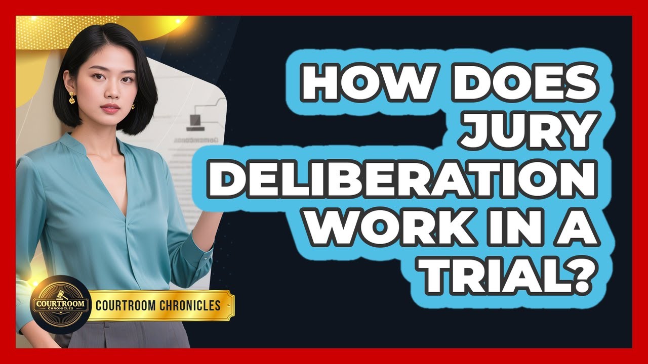 How Does Jury Deliberation Work In A Trial? - Courtroom Chronicles