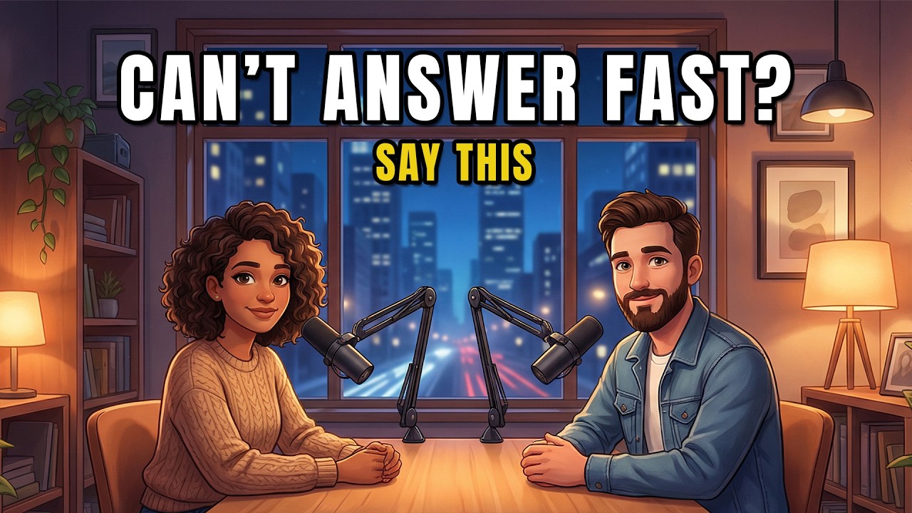 Need a Second to Think? Say This | English Podcast (A2)