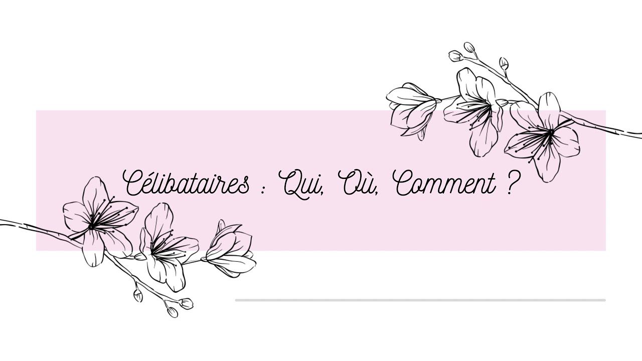 Célibataires : Qui, Où, Comment ?, en 2 choix, intemporel