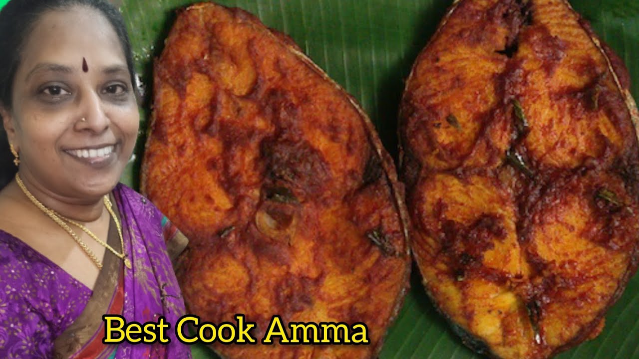 Seer Fish Fry l How To Make Seer Fish Fry Recipe l Meen Varuval @bestcookamma1435​