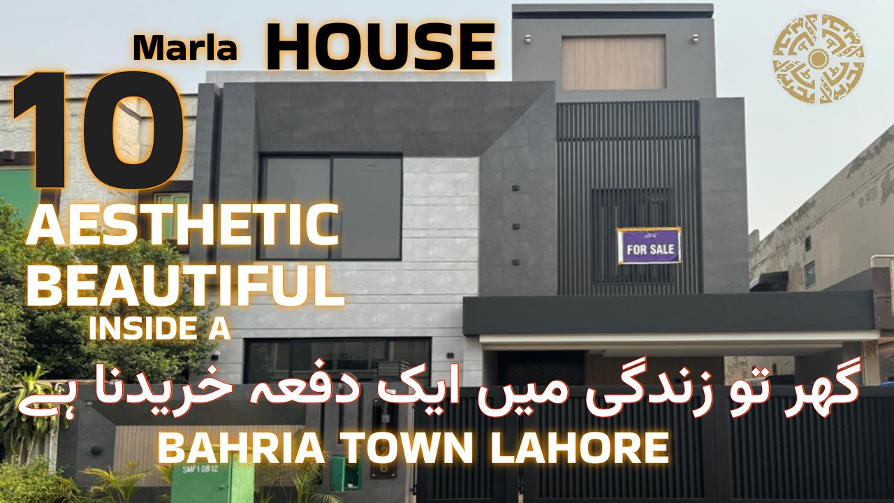 Inside a Aesthetic & Beautiful 10 Marla House for sale in bahria town Lahore