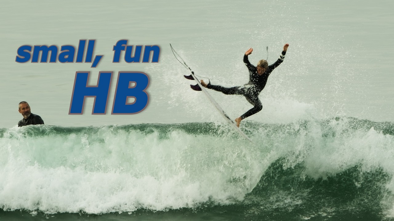 Small Southside HB Surfing 01/28/26 4K Video