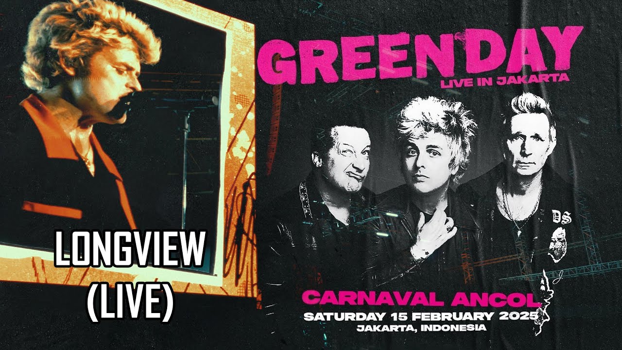 [4K] Green Day - Longview (Live in Jakarta 2025) #greendayindonesia