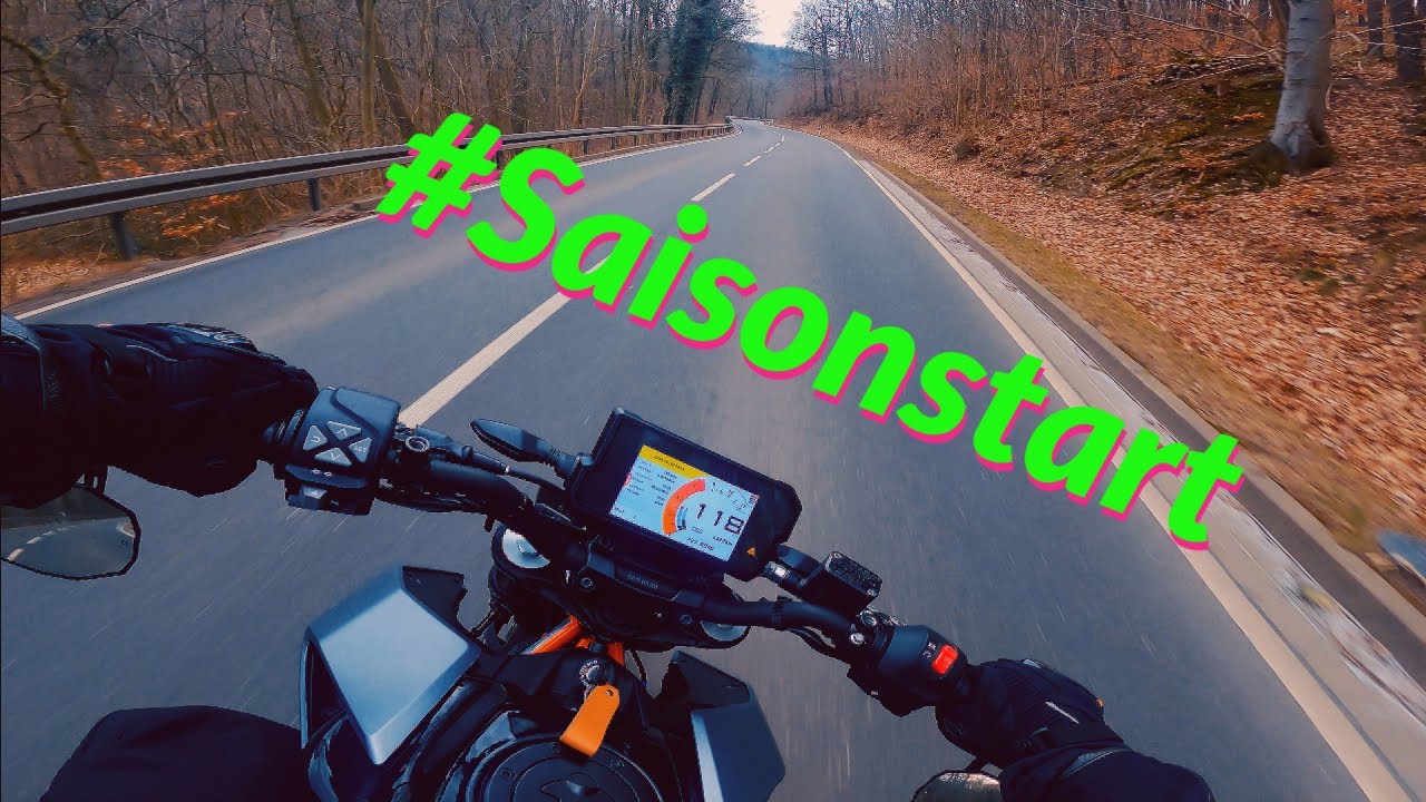 Motorrad Harz Saisonstart  // KTM 390 Duke 2021 // erster Vlog