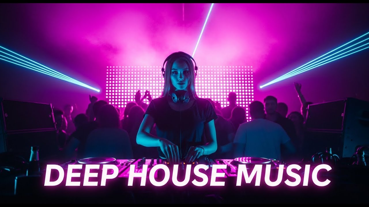 Deep House Club Night Mix 🌃 Powerful Basslines and Smooth Dance Grooves