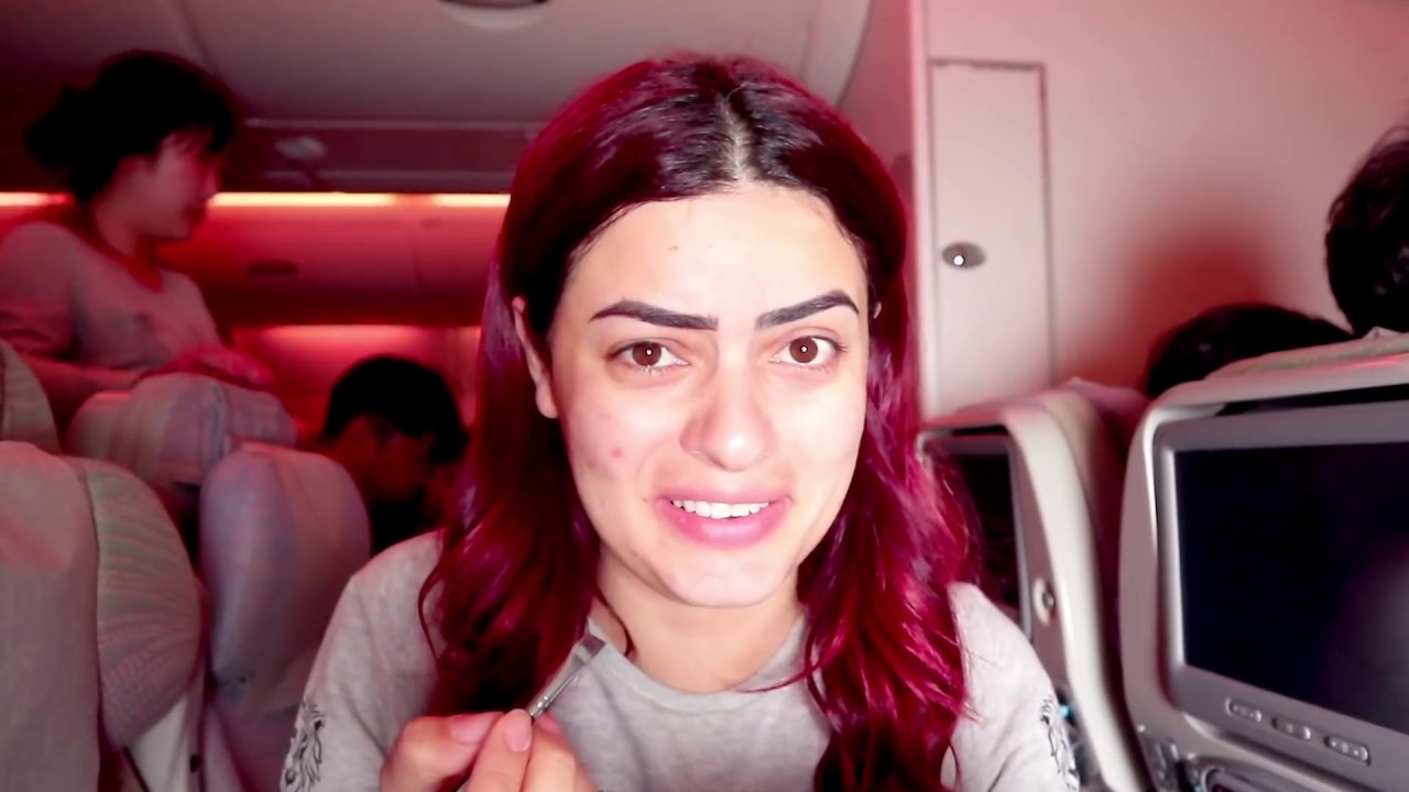 SOFRI PRA ME MAQUIAR NO AVIÃO