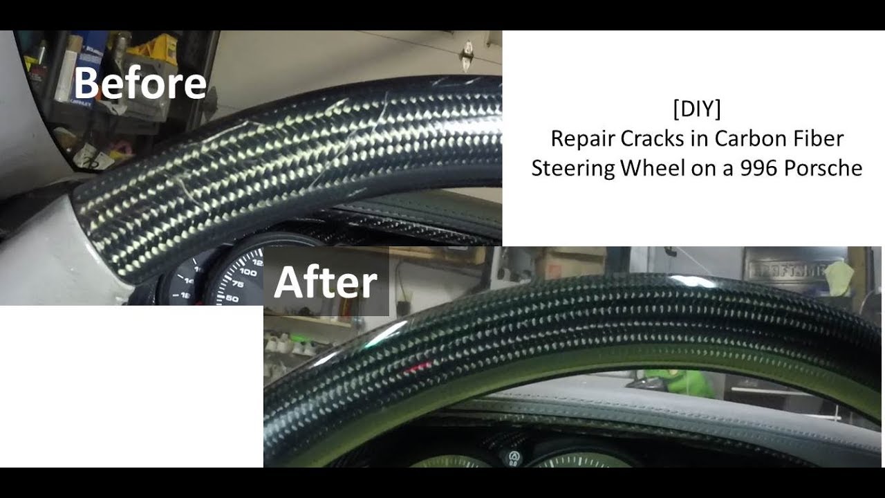 [DIY] Porsche 911 - Repair Cracks in Carbon Fiber