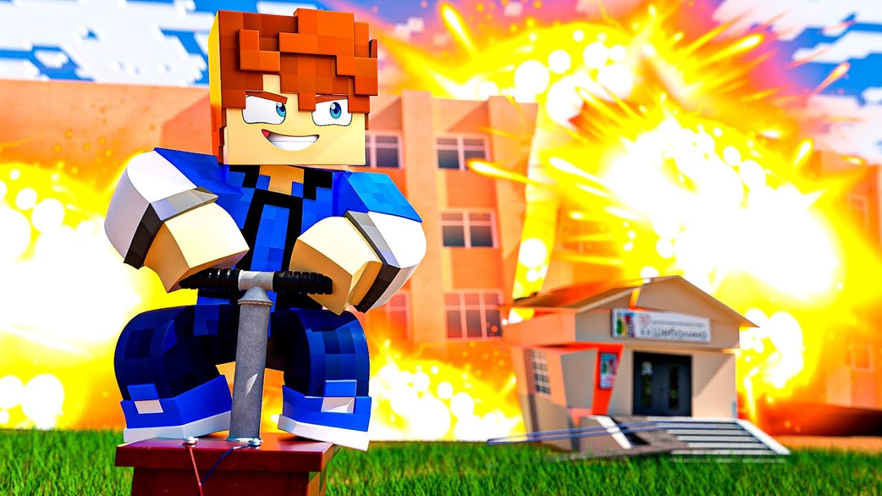 Blowing Up The Academy??? - Minecraft Academy
