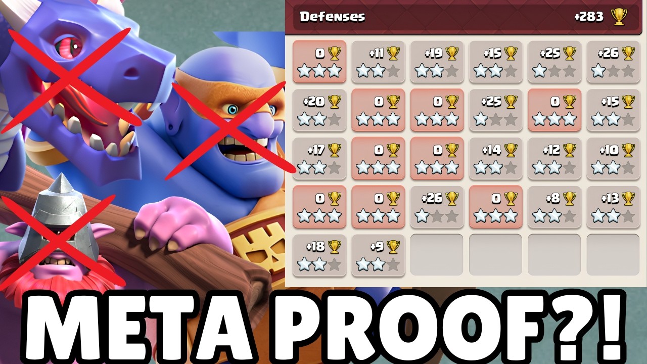 This TH18 Base Actually DEFENDS the Current Meta!
