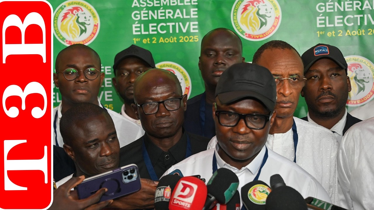 🛑 EN DIRECT: La fédération sénégalaise de football face à la presse...