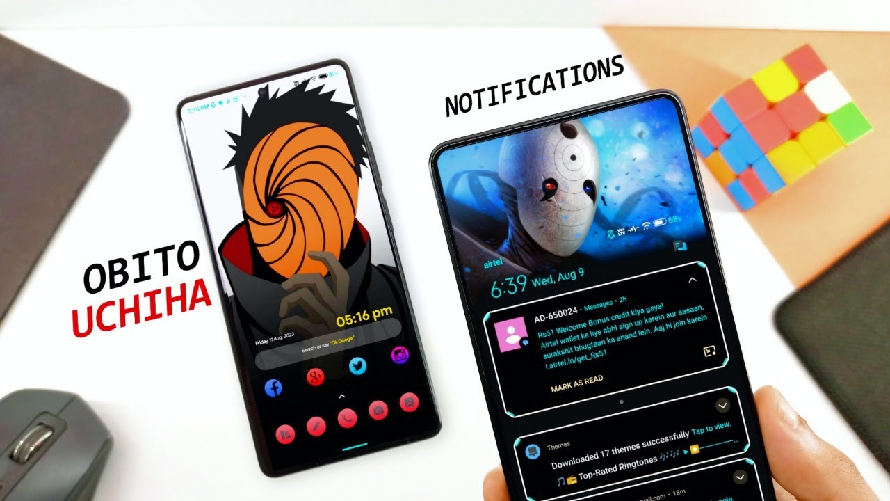 Best Anime Customization For Xiaomi/Redmi/Poco Device's | Obito Uchiha Setup | NixAndrow