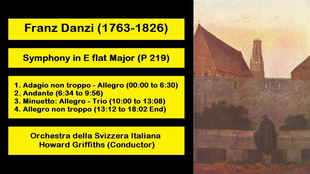 Franz Danzi (1763-1826) - Symphony in E flat Major (P 219)