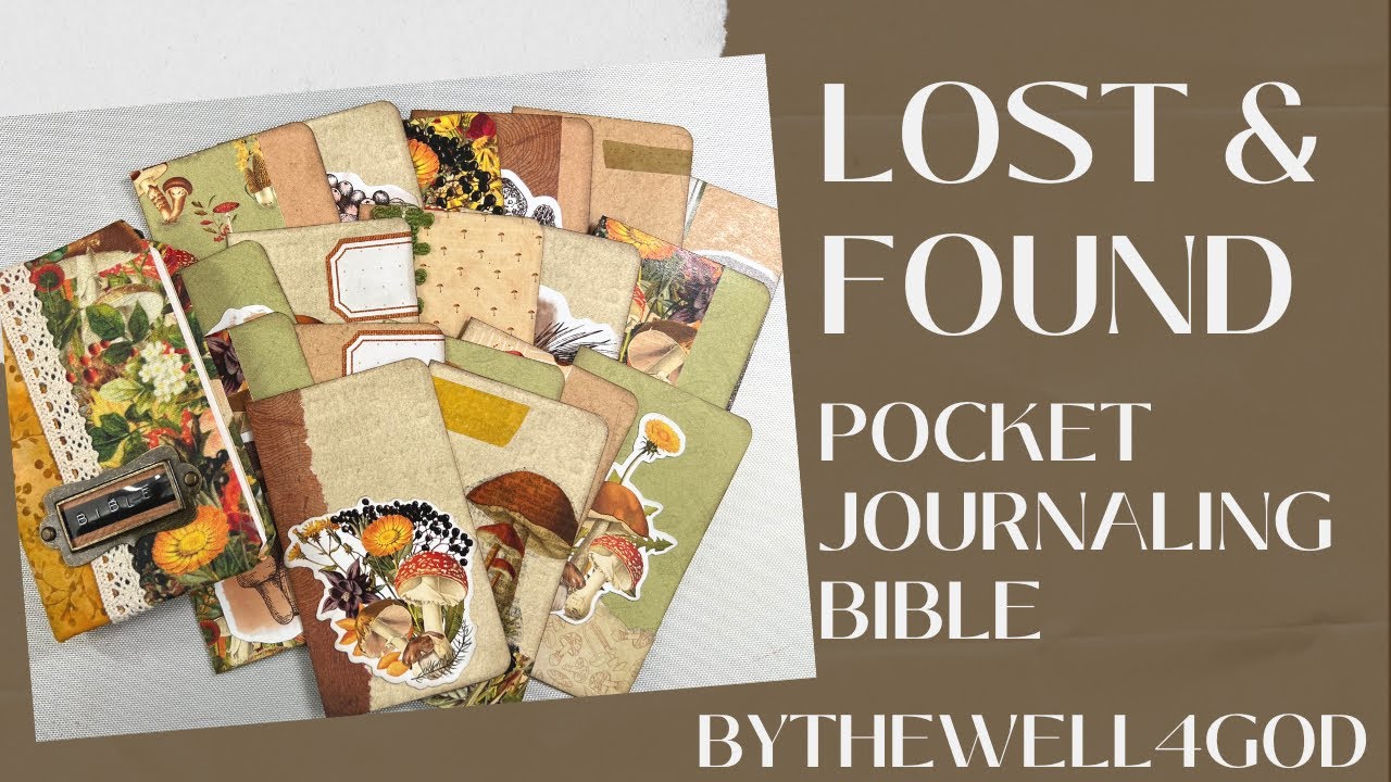 Lost and Found- Pocket Journaling Bible Cards - Bythewell4God - #biblejournaling