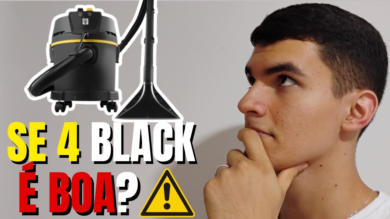 Extratora Karcher SE 4 BLACK vale a pena? Assista antes de Comprar ou se Arrependa | Falei tudo!