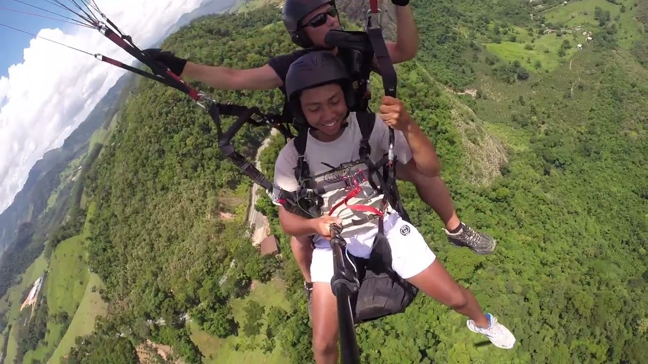 Voo Duplo Rampa do Mirante, copiloto Jonathan Escobar