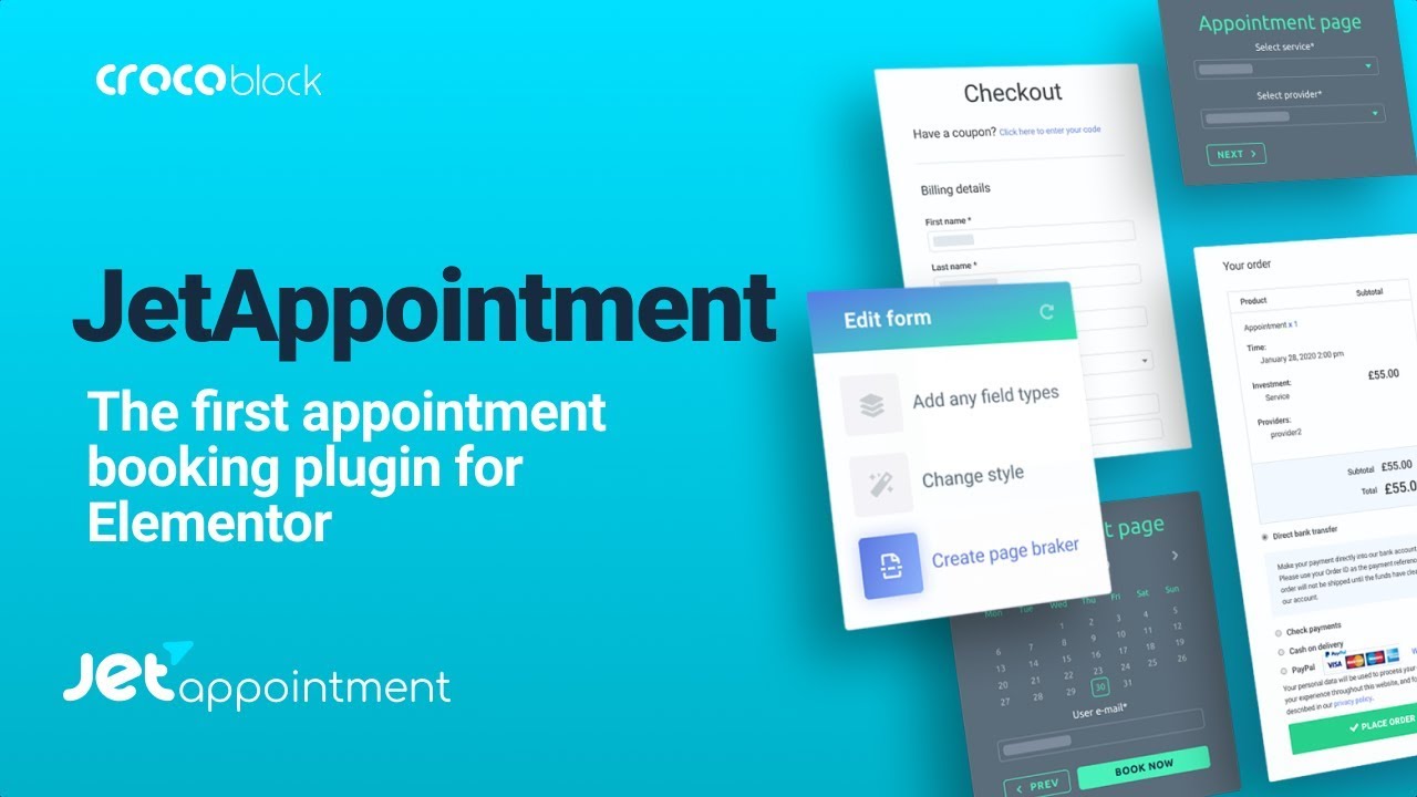 JetAppointment Overview | Appointment plugin for Elementor