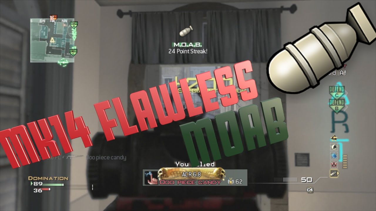 MW3- Flawless MK14 Moab On Lockdown