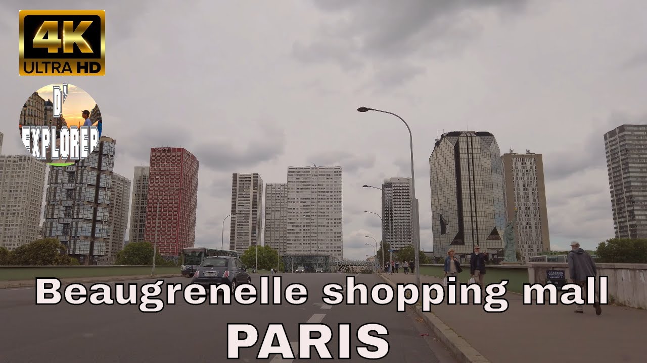 EXPLORING PARIS》Walking tour to Centre Commercial Beaugrenelle 2020【4K】