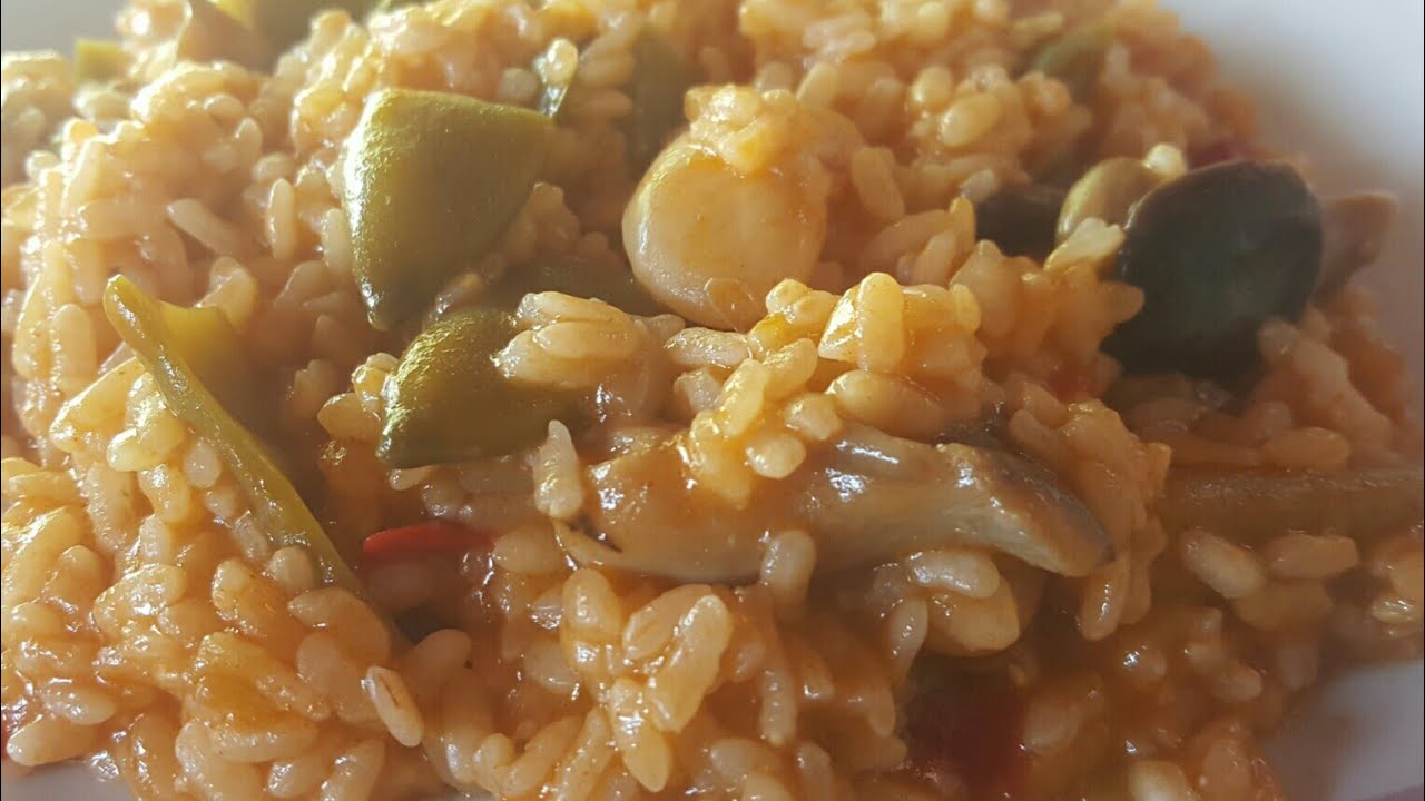 Arroz con verduras y como programa la olla GM G para el día siguiente