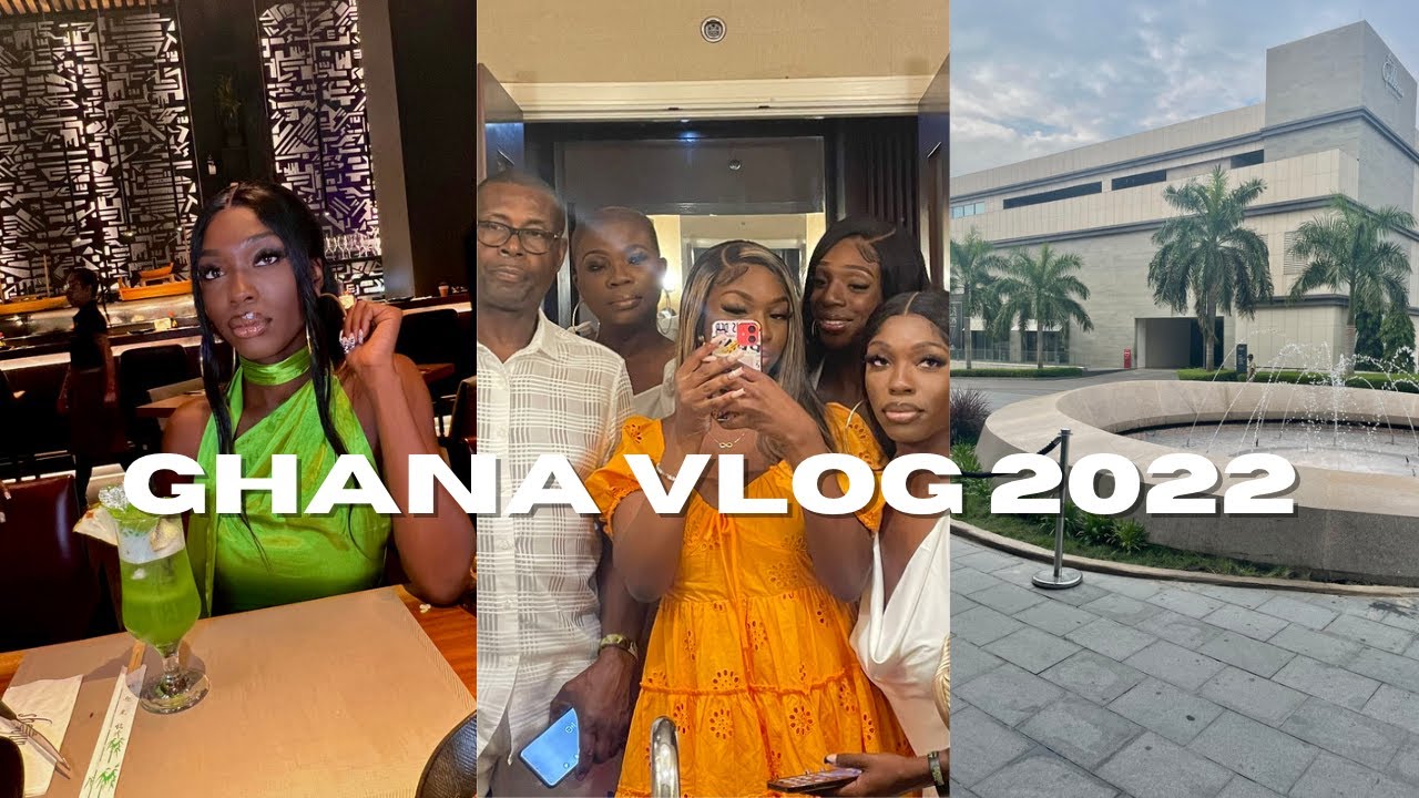GHANA VLOG 2022| KEMPINSKI HOTEL, WEDDING, ASAKE CONCERT + MORE
