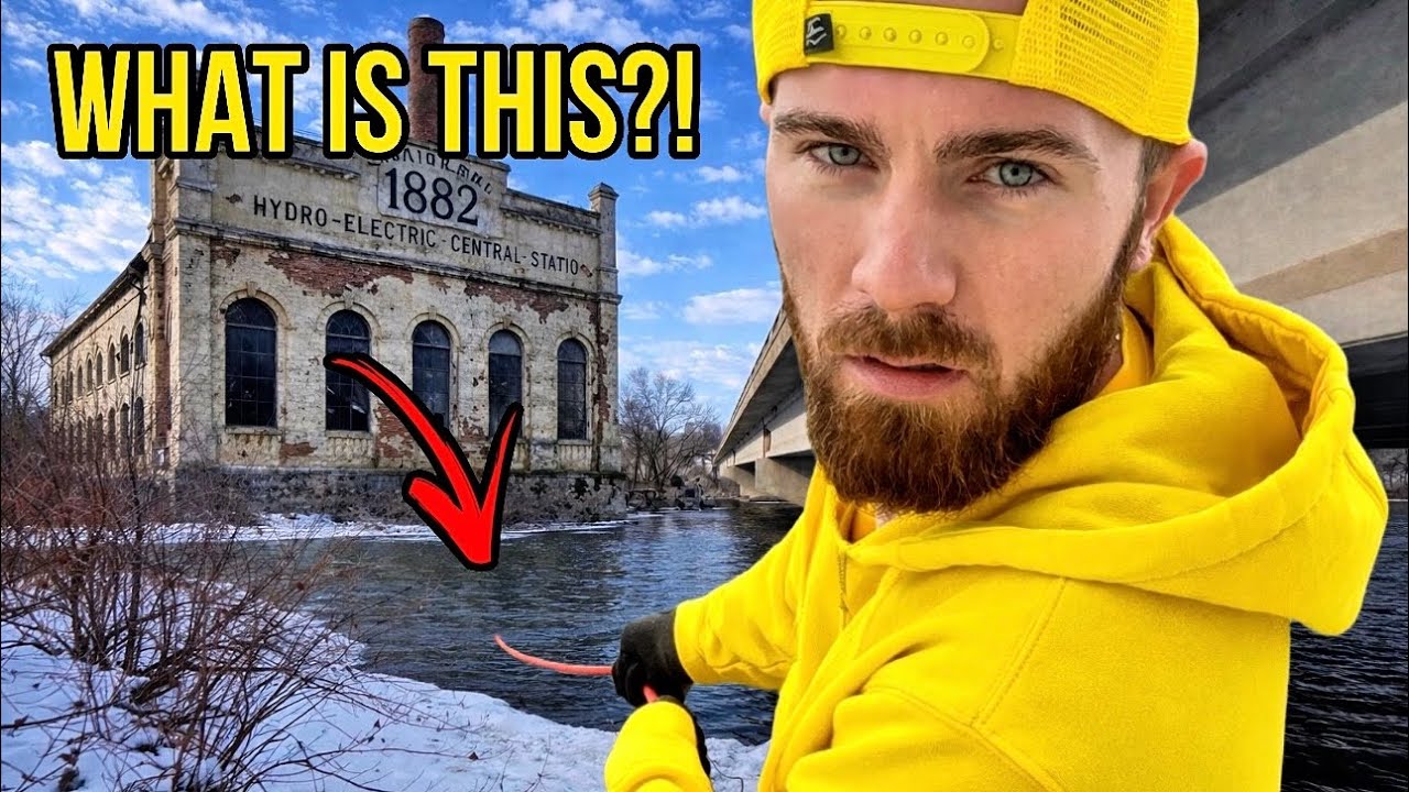 Magnet Fishing the World’s FIRST Power Plant (Built in 1882)