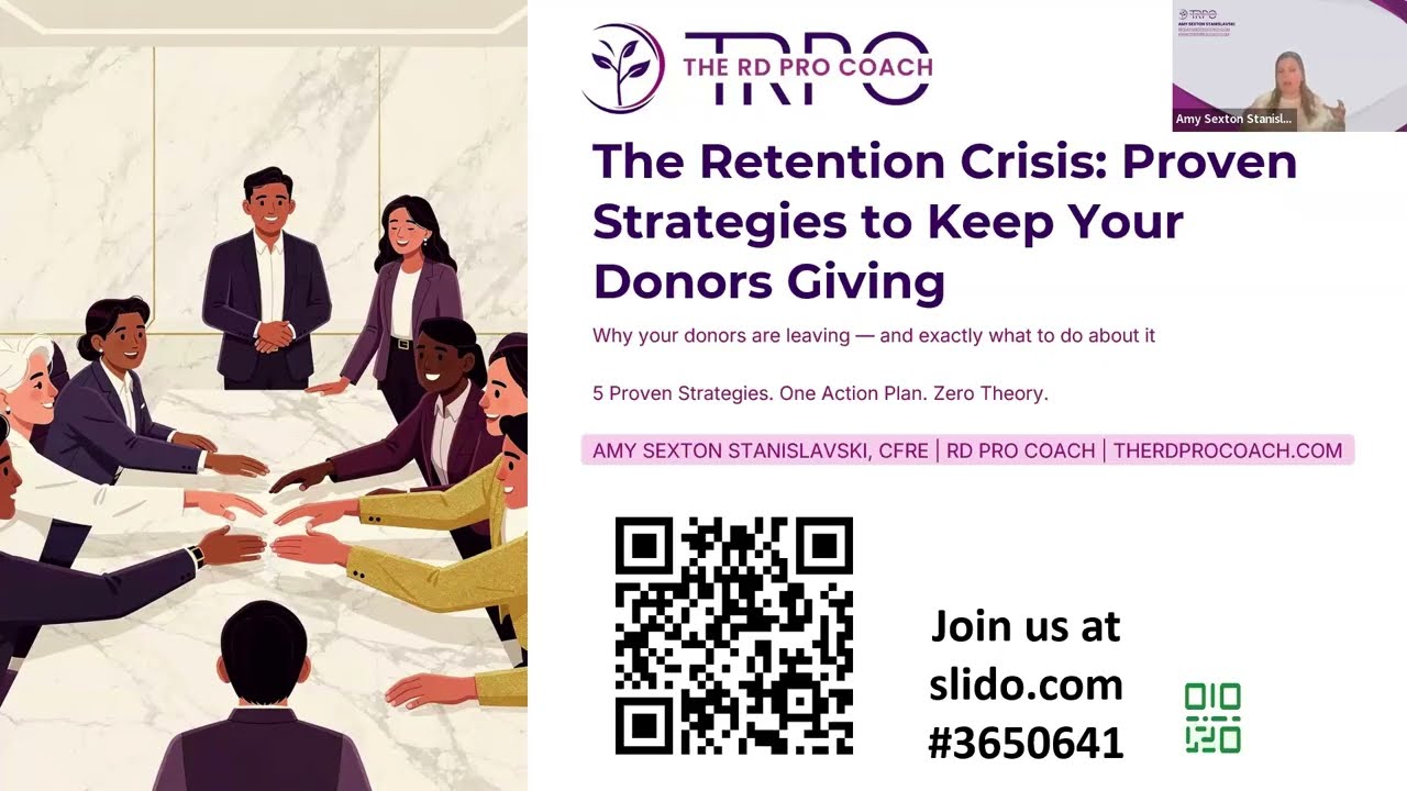The Retention Crisis: Proven Strategies to Keep Your Donors Giving | The RD Pro Coach