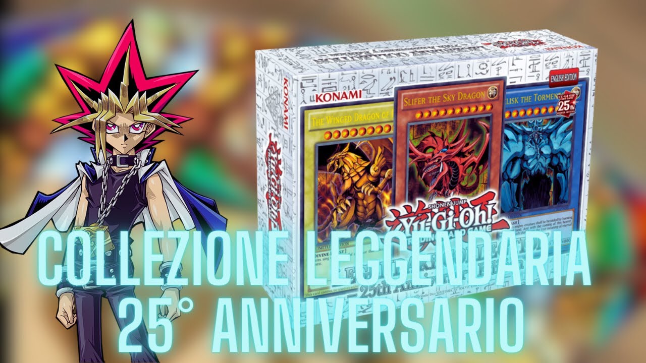 Yu-Gi Oh! Apertura Collezione Leggendaria 25° Anniversario!