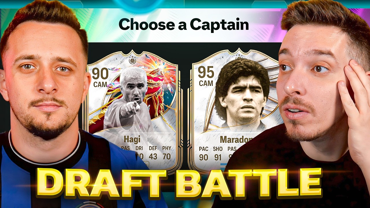 REGELE HAGI KNOCKOUT ICON REGLEAZA CHEM-UL UNEI ECHIPE DIN DRAFT BATTLE THEO VS VANEZ LA EA FC 26!