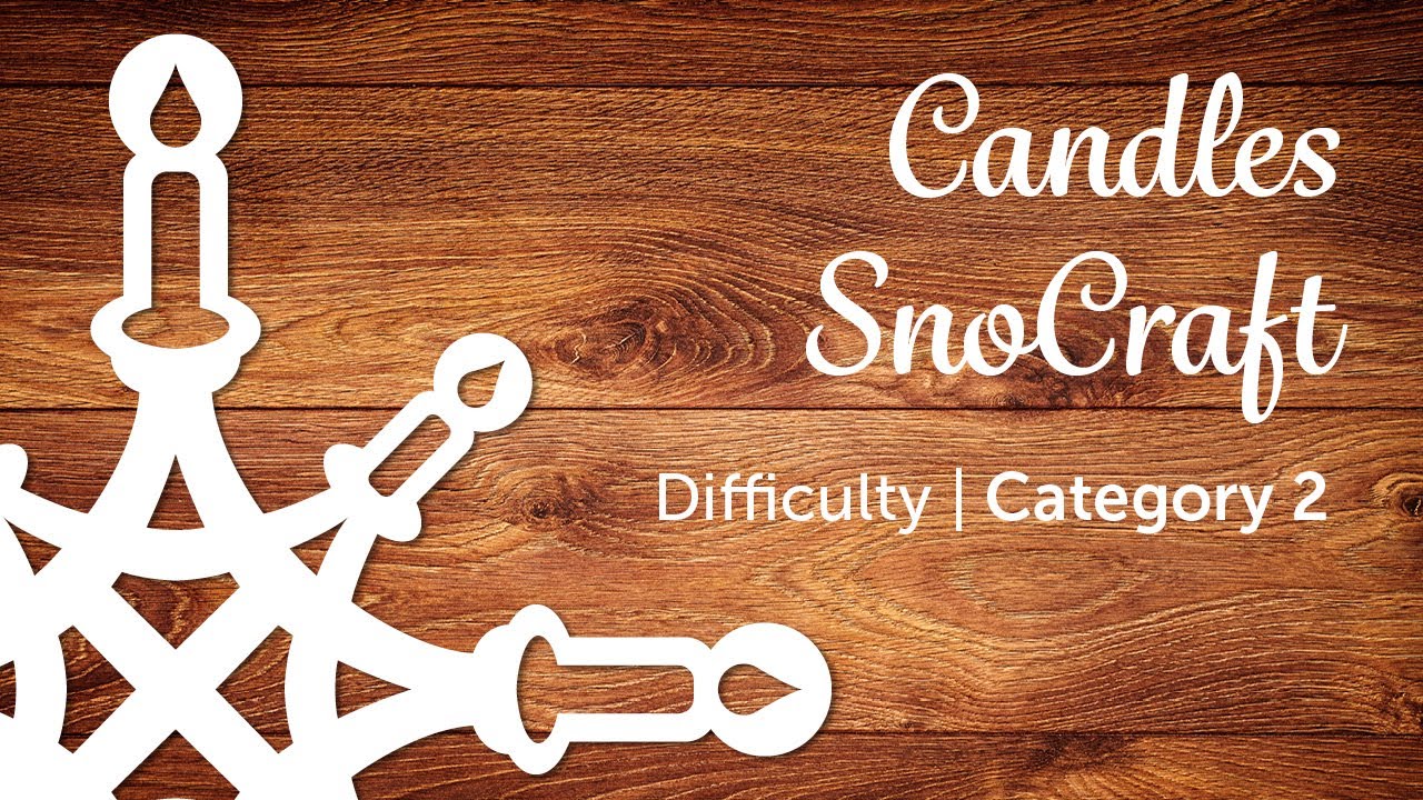 Learn how to make Paper Snowflakes - Candles - SnoCraft Tutorial - Toy Rocket Studios