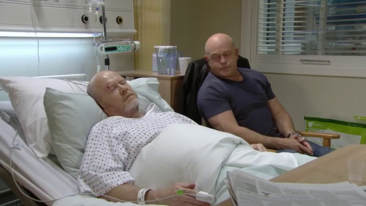 Eastenders..Grant Visits Phil & Ben In Hospital..8/9/16