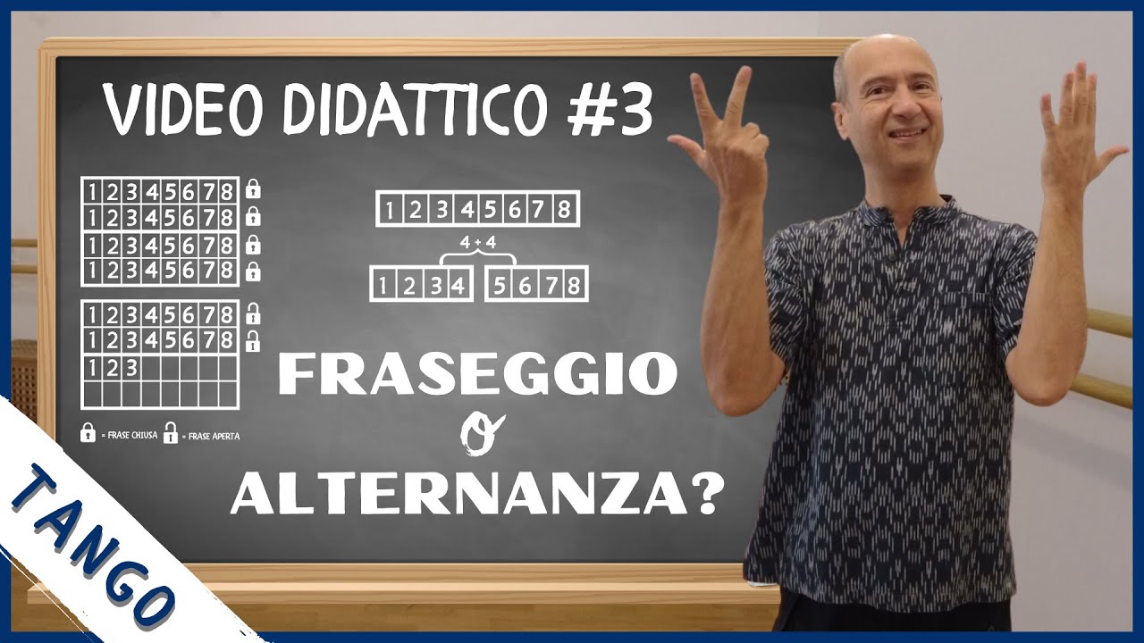 Come migliorare la tua musicalità ballando tango #3. Fraseggio o alternanza?